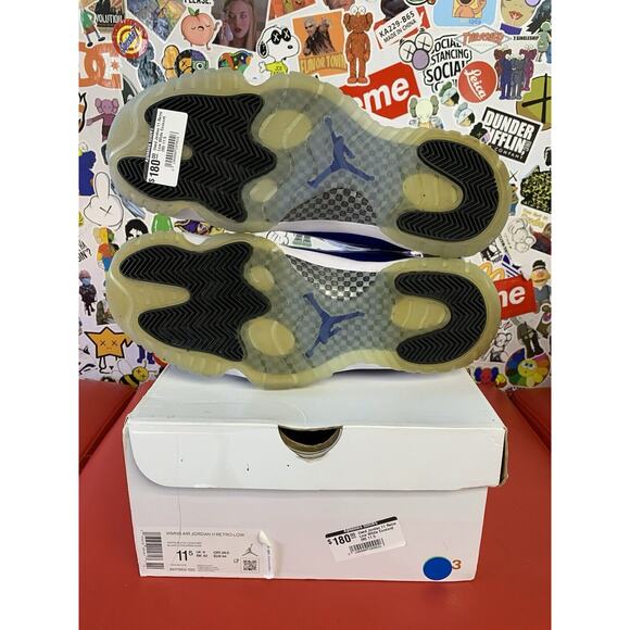 Size 11.5 - Air Jordan 11 Retro Low Concord Sketch W 100% Authentic 10M - Picture 5 of 5